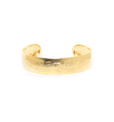 ori tao bijoux-manta-bracelet-rigide doré-bijoux-totem.