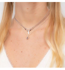 doriane-houston-collier-argent 925-labradorite-bijoux totem.