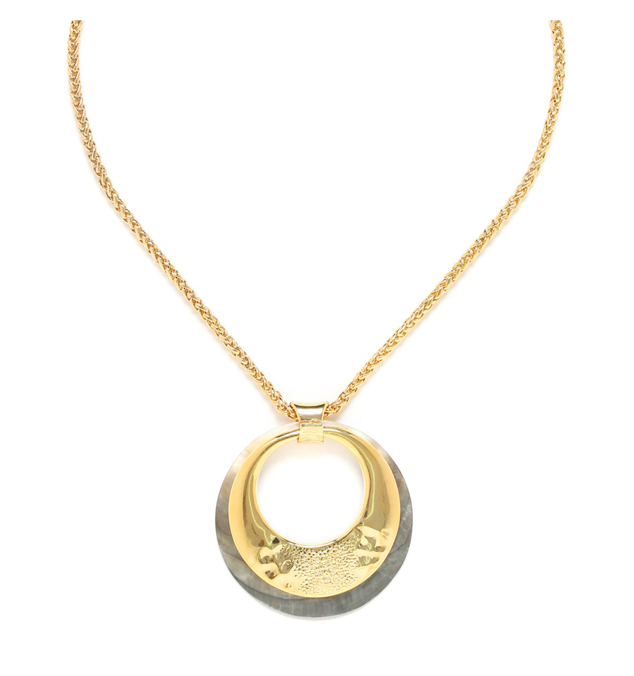 ori tao bijoux-manta-collier-court doré-bijoux-totem.