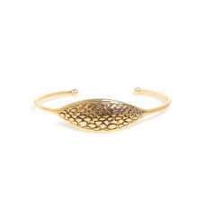 ori tao bijoux-viper-bracelet-rigide-fin-doré-bijoux-totem.