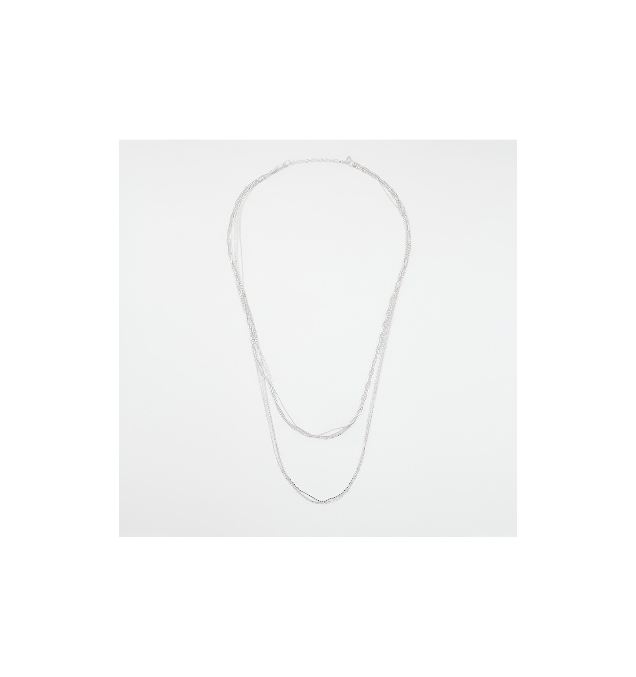 canyon france-collier-argent-double rangs-bijoux totem.