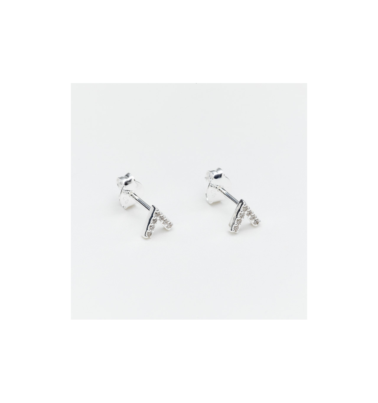 canyon france-boucles d'oreilles-puces-argent-oxyde-bijoux totem.