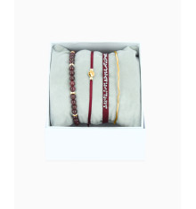 les interchangeables-strass box-wave-bracelet-bordeaux-bijoux-totem