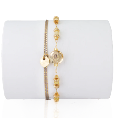 loetma-simba-bracelet-ajustable-quartz-goldy-bijoux totem