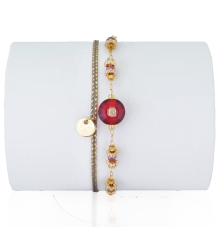 loetma-simba-bracelet-ajustable-quartz-rouge-bijoux totem