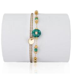 loetma-simba-bracelet-ajustable-quartz-vert-bijoux totem