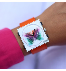 stamps-butterfly diamond-cadran-montre-swarovski-bijoux totem.