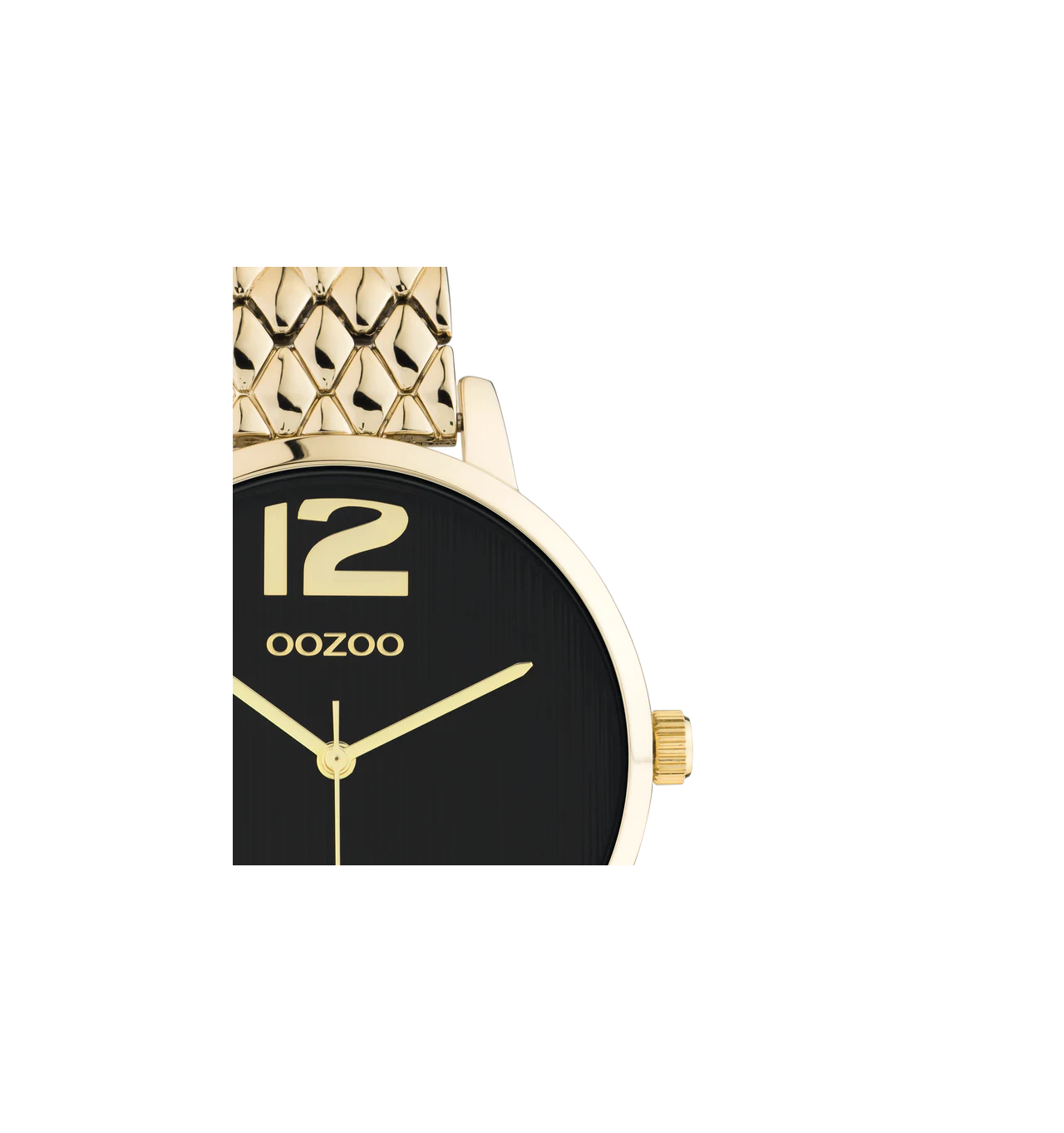 oozoo-montre-femme-acier-doré-ronde-bijoux totem