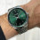 cluse-anthéor-montre-homme-acier-vert-bijoux totem