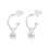 doriane-argent 925-boucles d'oreilles-mini créoles-bijoux totem.