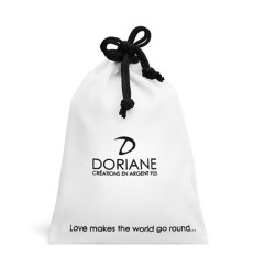 doriane-argent 925-boucles d'oreilles-chaine-oxyde blanc-bijoux totem.