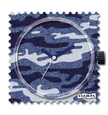 stamps-blue army-cadran-montre-bijoux totem