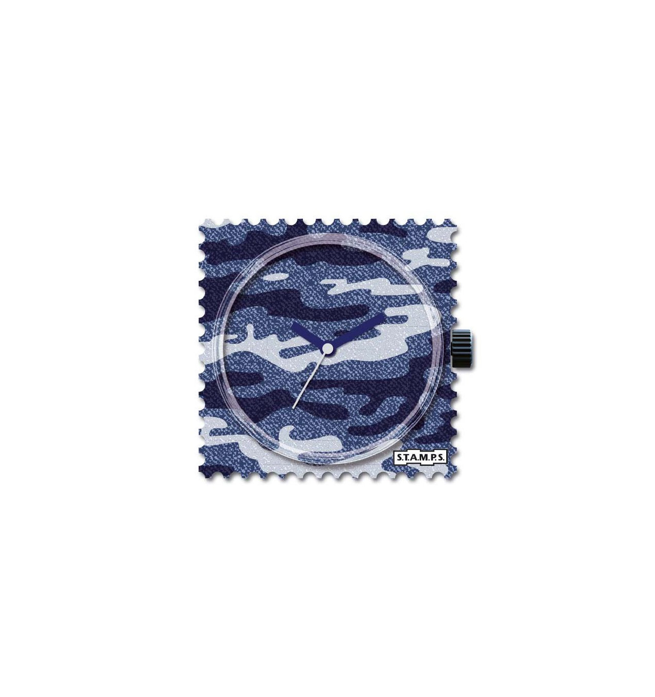 stamps-blue army-cadran-montre-bijoux totem