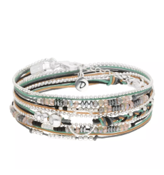 doriane bijoux-anneau-bracelet-argent-multi tours-tweed-bijoux totem.