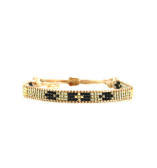 belle mais pas que-precious black-lina-bracelet-noir-bijoux totem