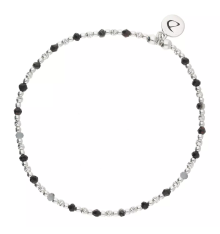 doriane-bijoux-bracelet-elastique-mayotte-noir-argent-bijoux totem.