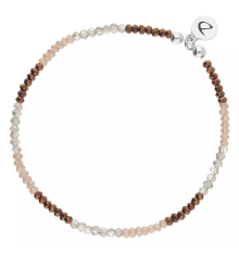 doriane-bijoux-bandol-bracelet-extensible-argent-beige-choco-bijoux totem.