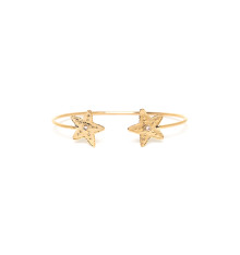 franck herval-estrella-bracelet-jonc-2 étoiles-bijoux totem