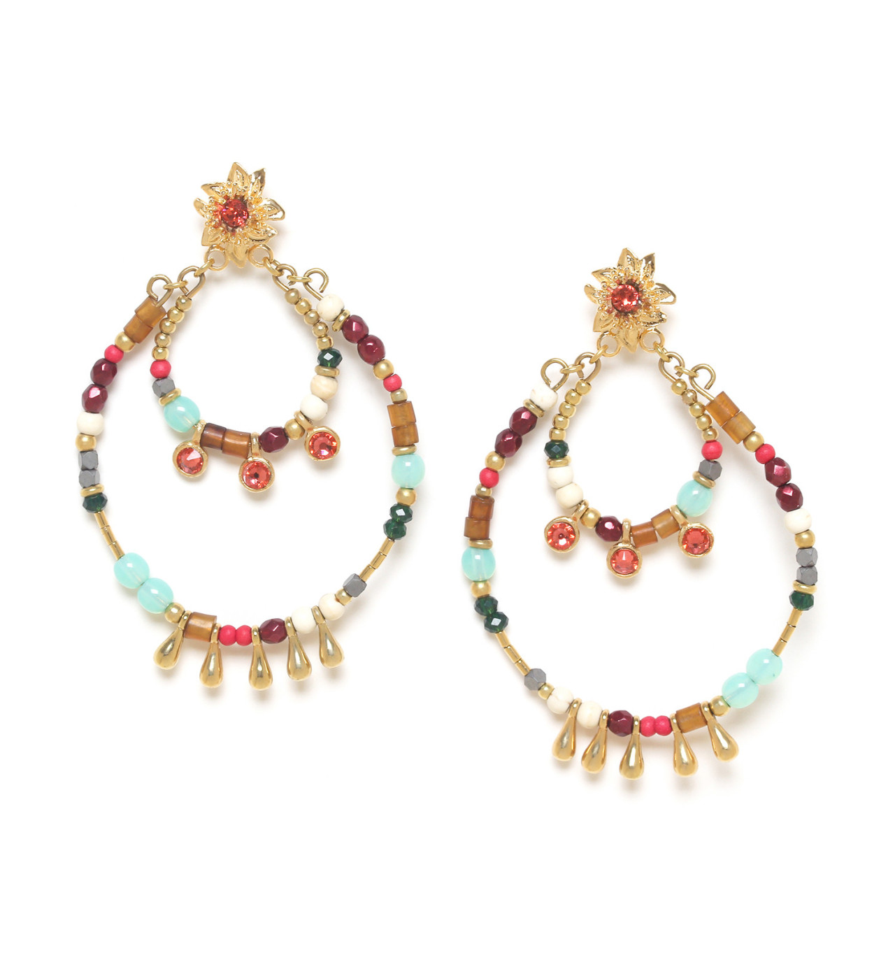 franck herval-frida-boucles d'oreilles-gitanes-bijoux totem.