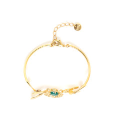 franck herval-mathilde-bracelet-ajustable-semi rigide-bijoux totem.