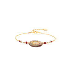 franck herval-selena-bracelet-ajustable-nacre-bijoux totem.