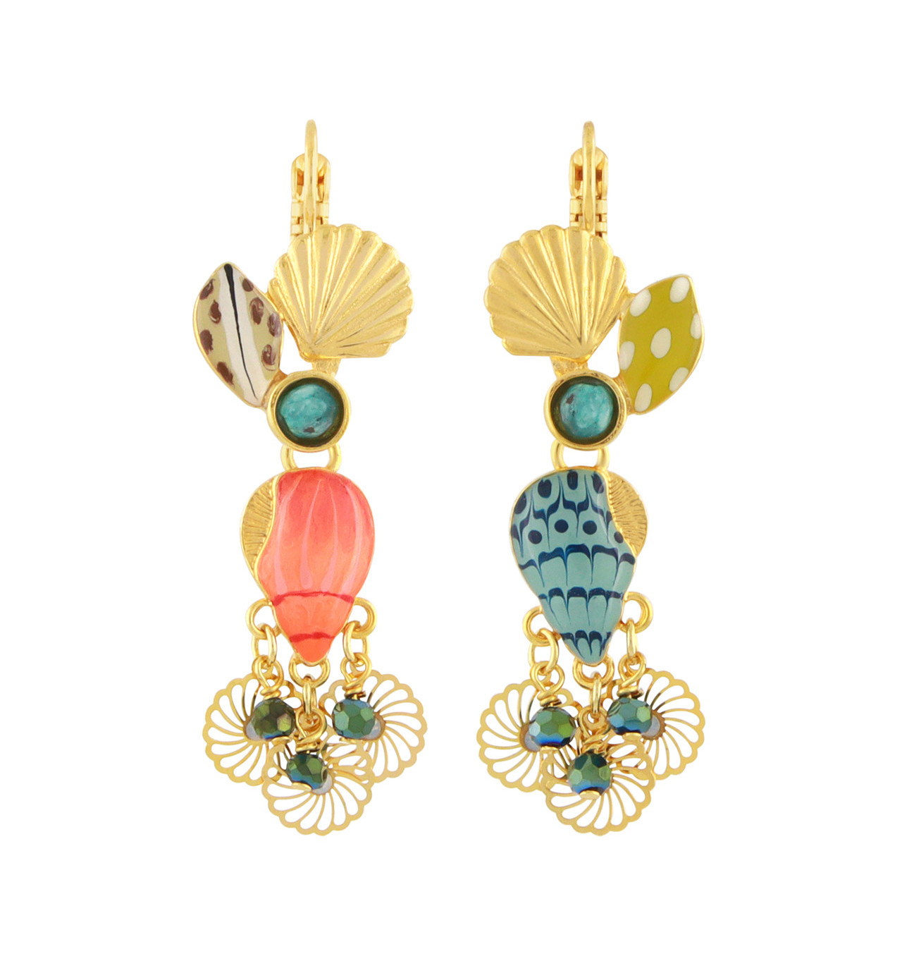 taratata bijoux-archipel-dormeuses-multicolores-bijoux totem