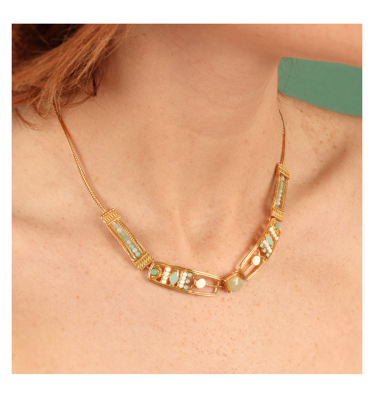 taratata bijoux-papyrus-collier-court-bijoux totem.