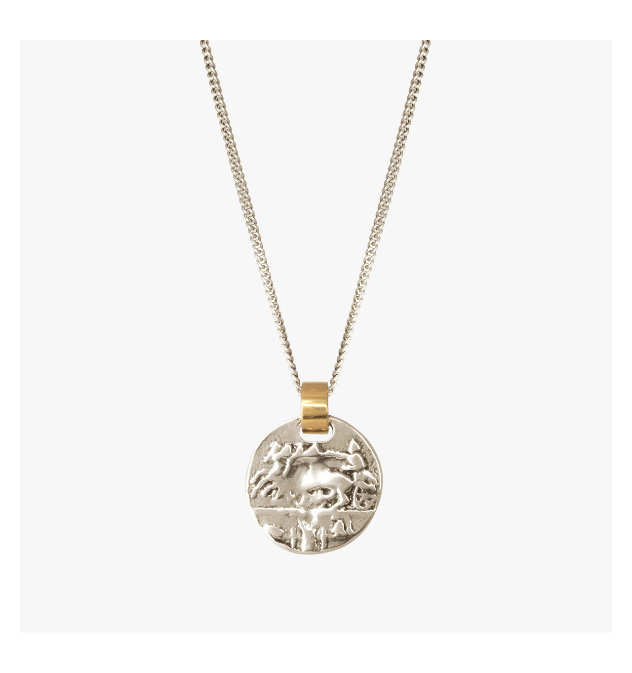 cxc-vainilla-collier-pendentif-rond-doré-argenté-bijoux totem