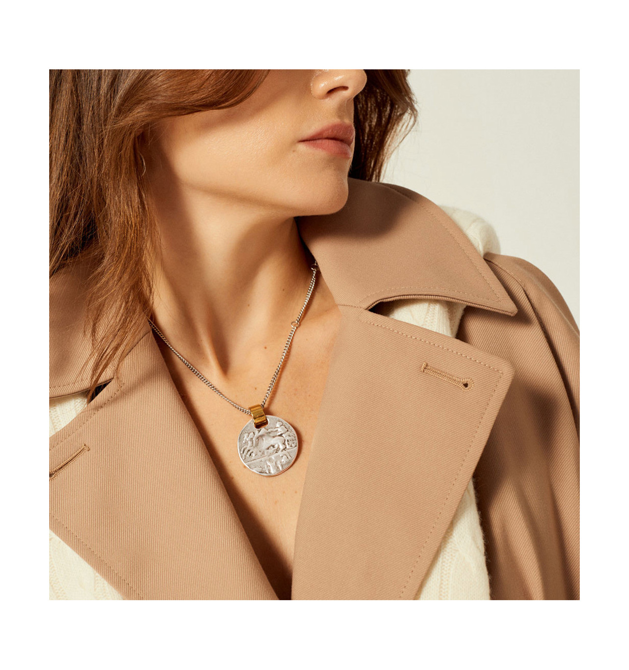 cxc-vainilla-collier-pendentif-rond-doré-argenté-bijoux totem