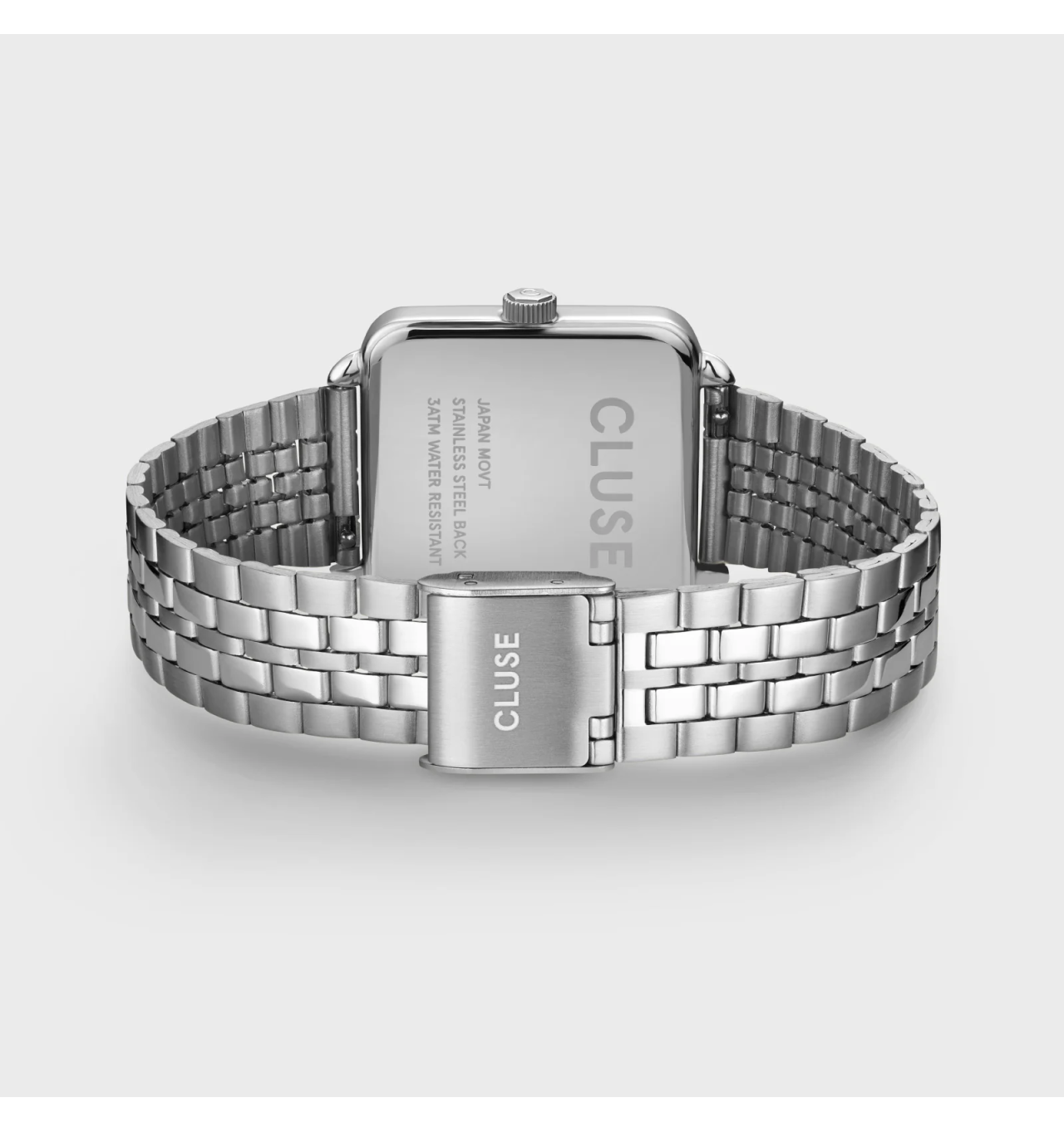 cluse-la tétragone-montre-femme-acier-argenté-carré-bijoux totem