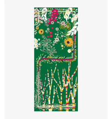storiatipic-foulard-céline-vert-lin-bijoux totem.