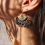 loetma-Colibri-boucles d’oreilles-kaki-bijoux totem