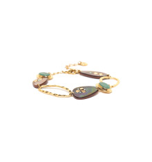 franck herval-colombine-bracelet-ajustable-multi éléments-bijoux totem.