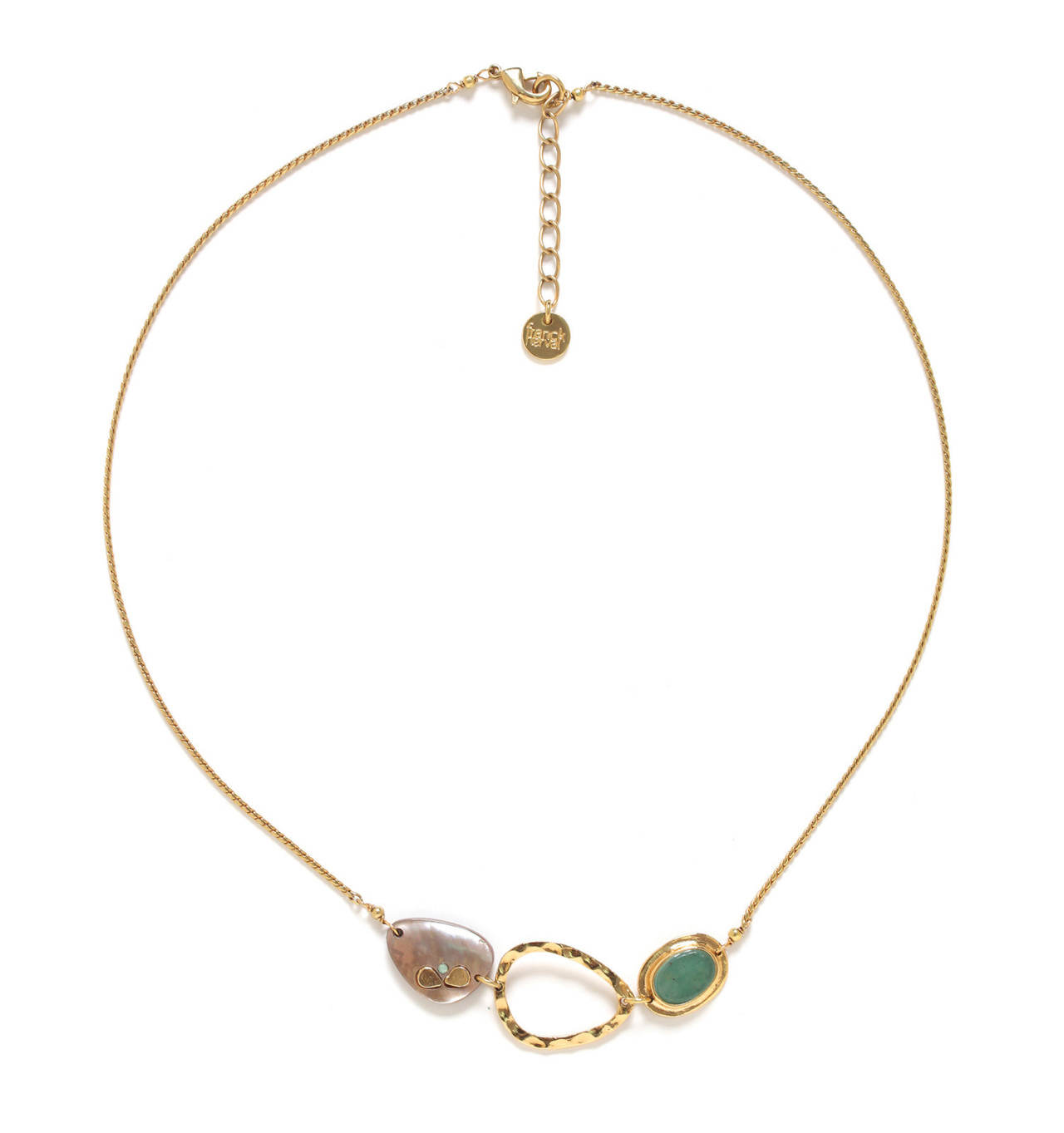 franck herval-colombine-collier-3 éléments-bijoux totem.