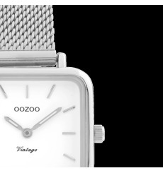 oozoo-montre-femme-acier-carré-blanc-bijoux totem