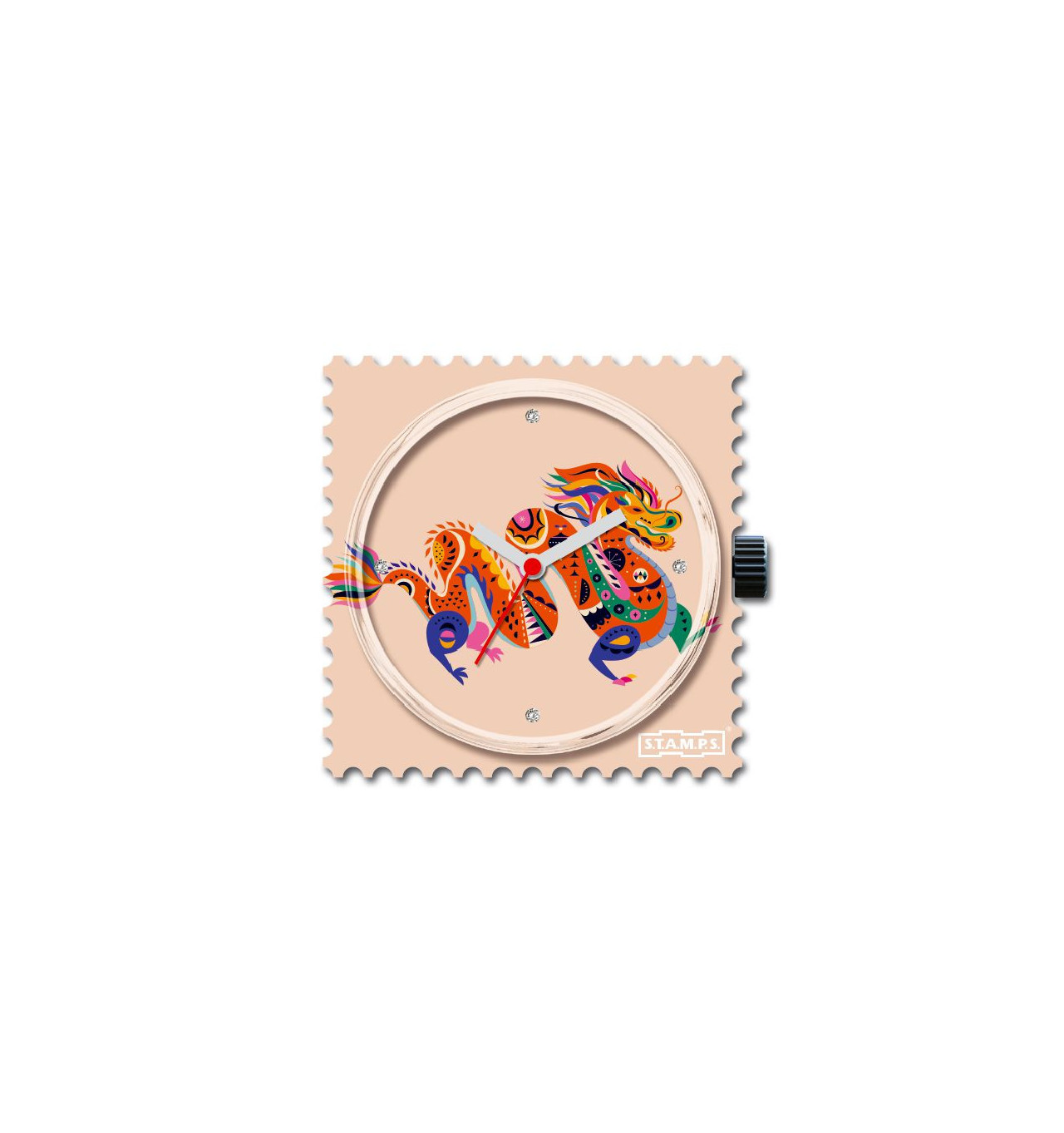 stamps-diamond-dragon-cadran-montre-cristaux-bijoux totem