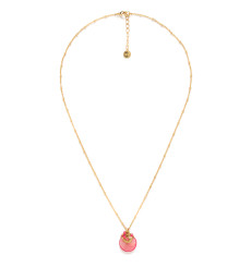 franck herval-lena-pendentif-nacre-rose-bijoux totem.