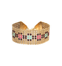 franck herval-noémie-bracelet-ajustable-large-bijoux totem.
