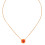 franck herval-ruby-pendentif-gerbera-orange-bijoux totem.