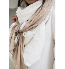 shanna-rachel-foulard-beige-blanc-bijoux totem