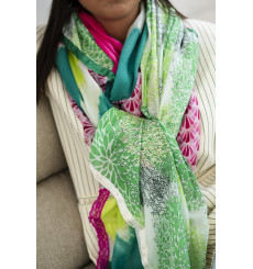 shanna-ryanna-foulard-turquoise-fuchsia-vert-bijoux totem