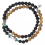 doriane-bijoux-élastiqué-2 tours-bracelet-homme-jaspe-pierre de lave-argent-bijoux totem
