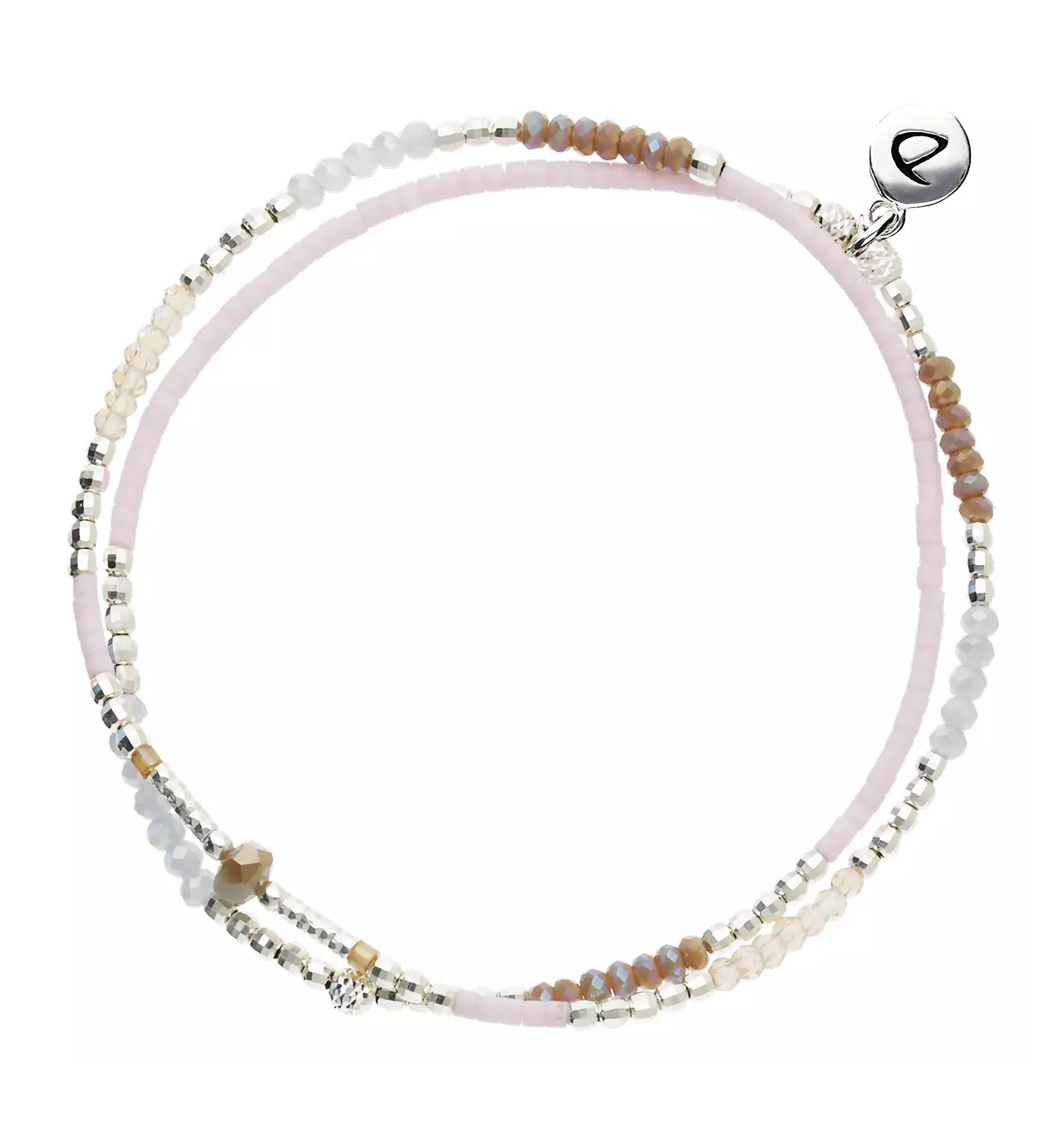 doriane-bijoux-2 tours-bracelet-extensible-argent-bijoux totem.