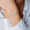 doriane bijoux-bracelet-argent-2 tours-beige-écru-bijoux totem