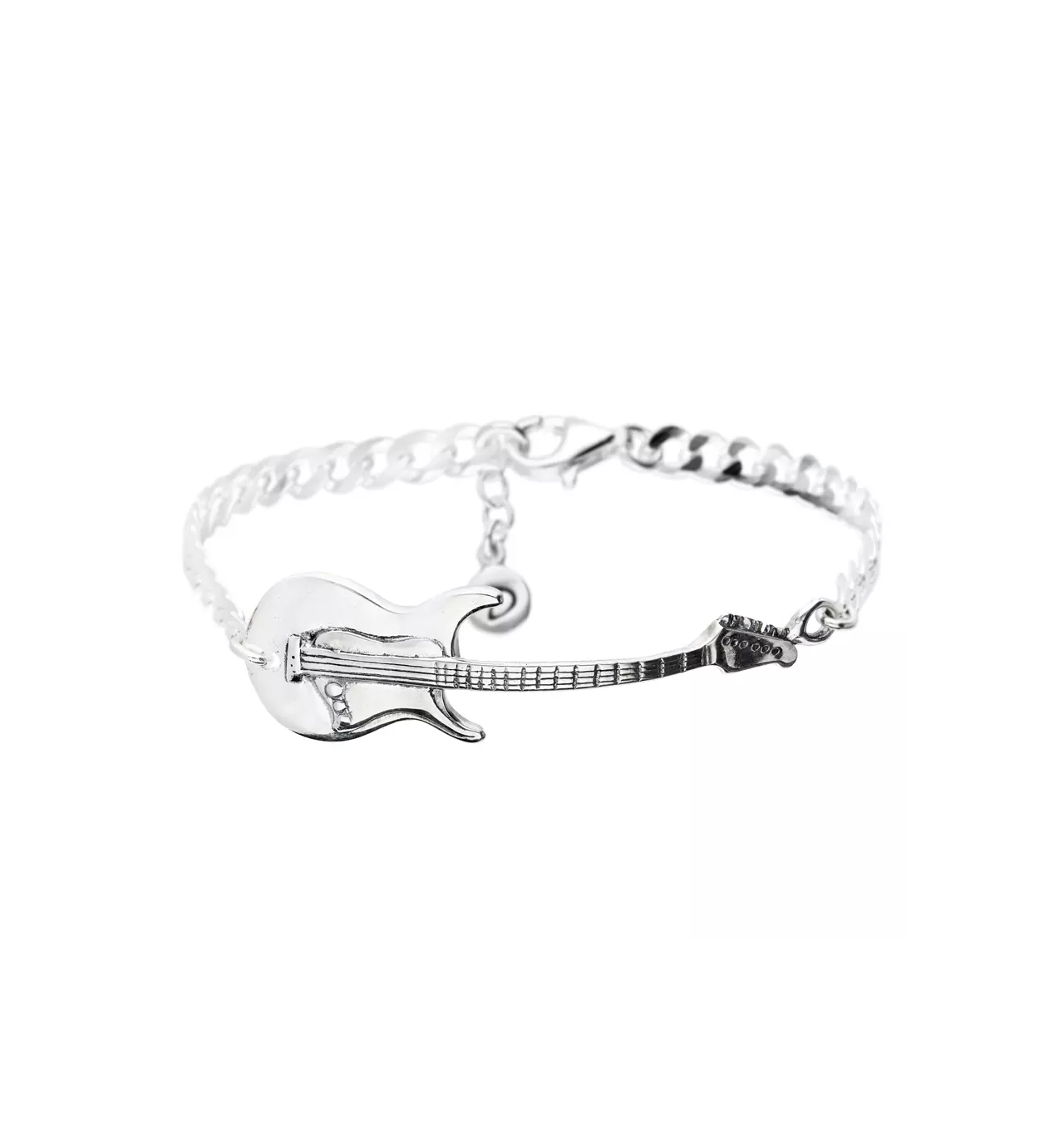 doriane bijoux-bracelet-argent-guitare-bijoux totem.
