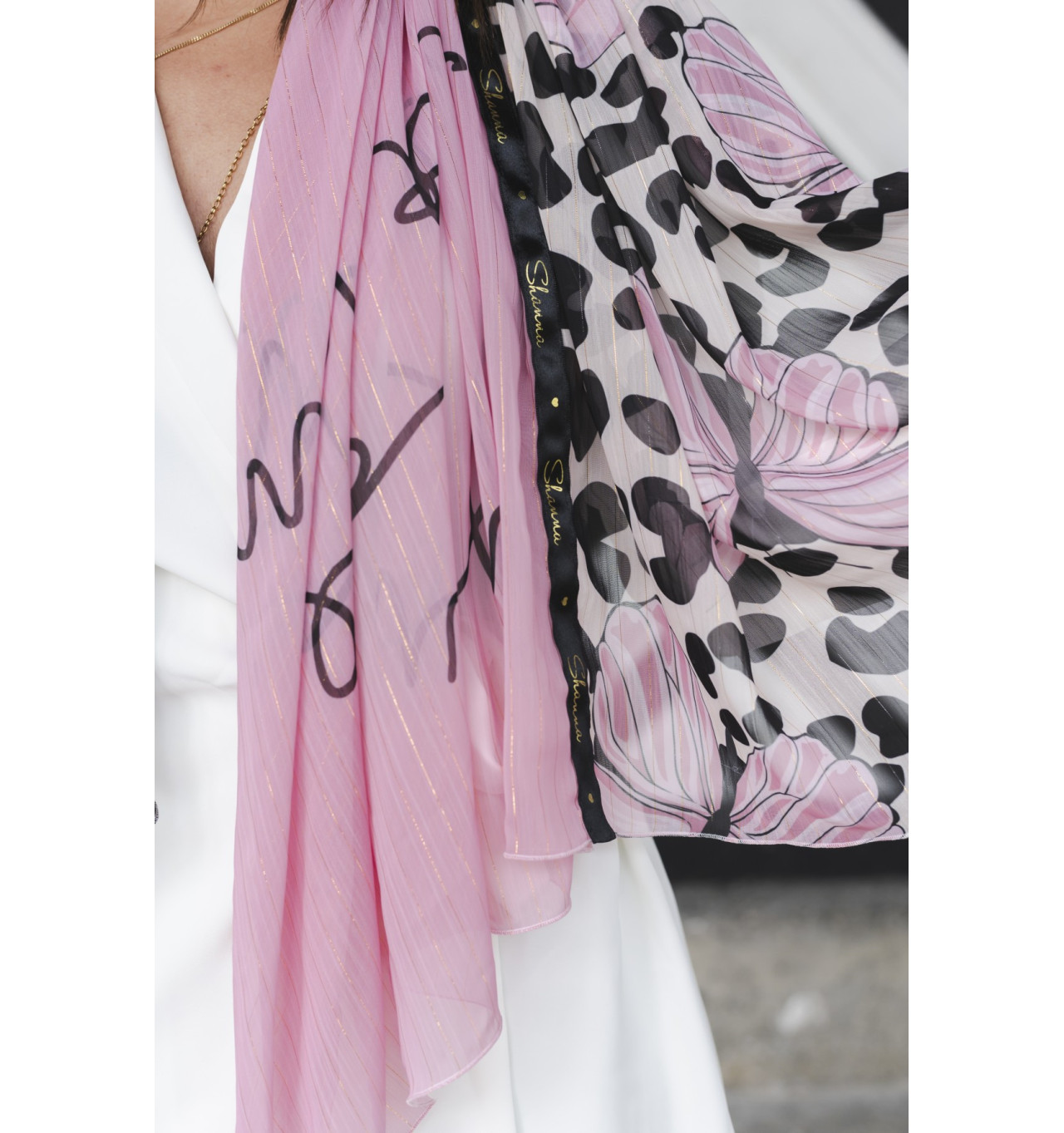 Foulard carré Papillon, Marque Shanna | Bijoux Totem