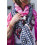 shanna-séverine-foulard-bleu-fuchsia-bijoux totem