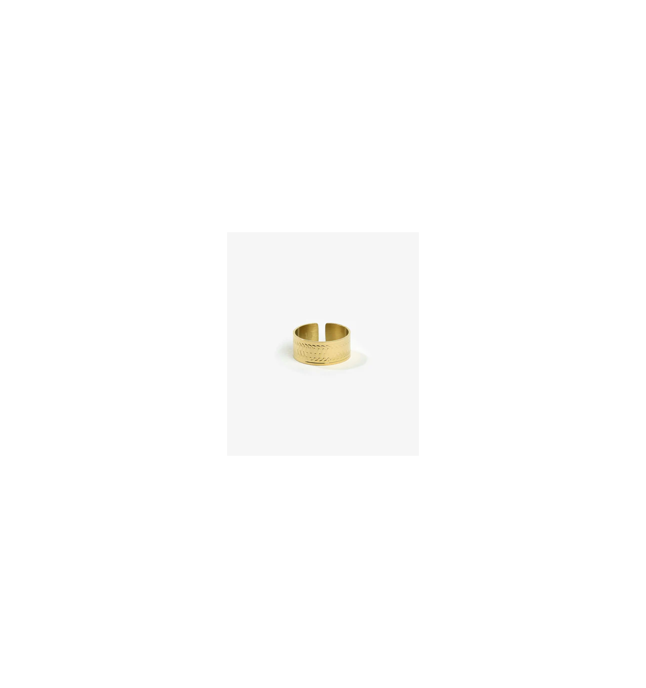 zag-bijoux-mini mykerinos-bague-acier-ajustable-doré-bijoux totem.