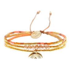 belle mais pas que-tropical sunset-elya-3 rangs-bracelet-bijoux totem