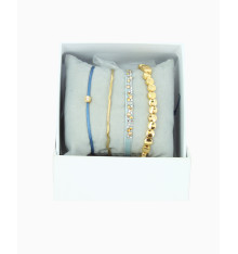 les interchangeables-strass box-glamrock-4 bracelets-coffret-totem